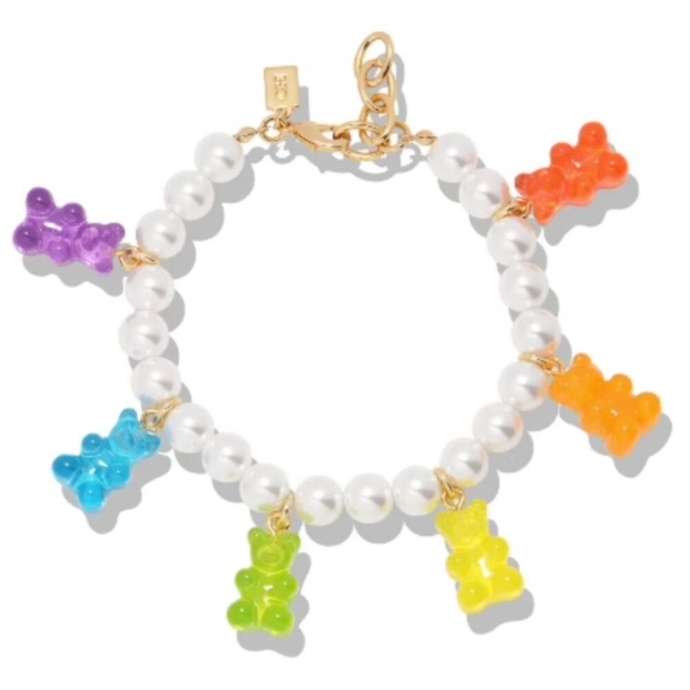 NWOT Vibrant Gummy Bear Charm Bracelet for Kids